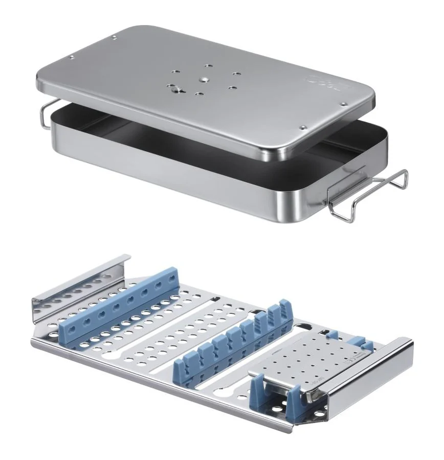 Hộp đựng dụng cụ vi phẫu S&T ICL-1323-0.A kèm giá ICI-15.A